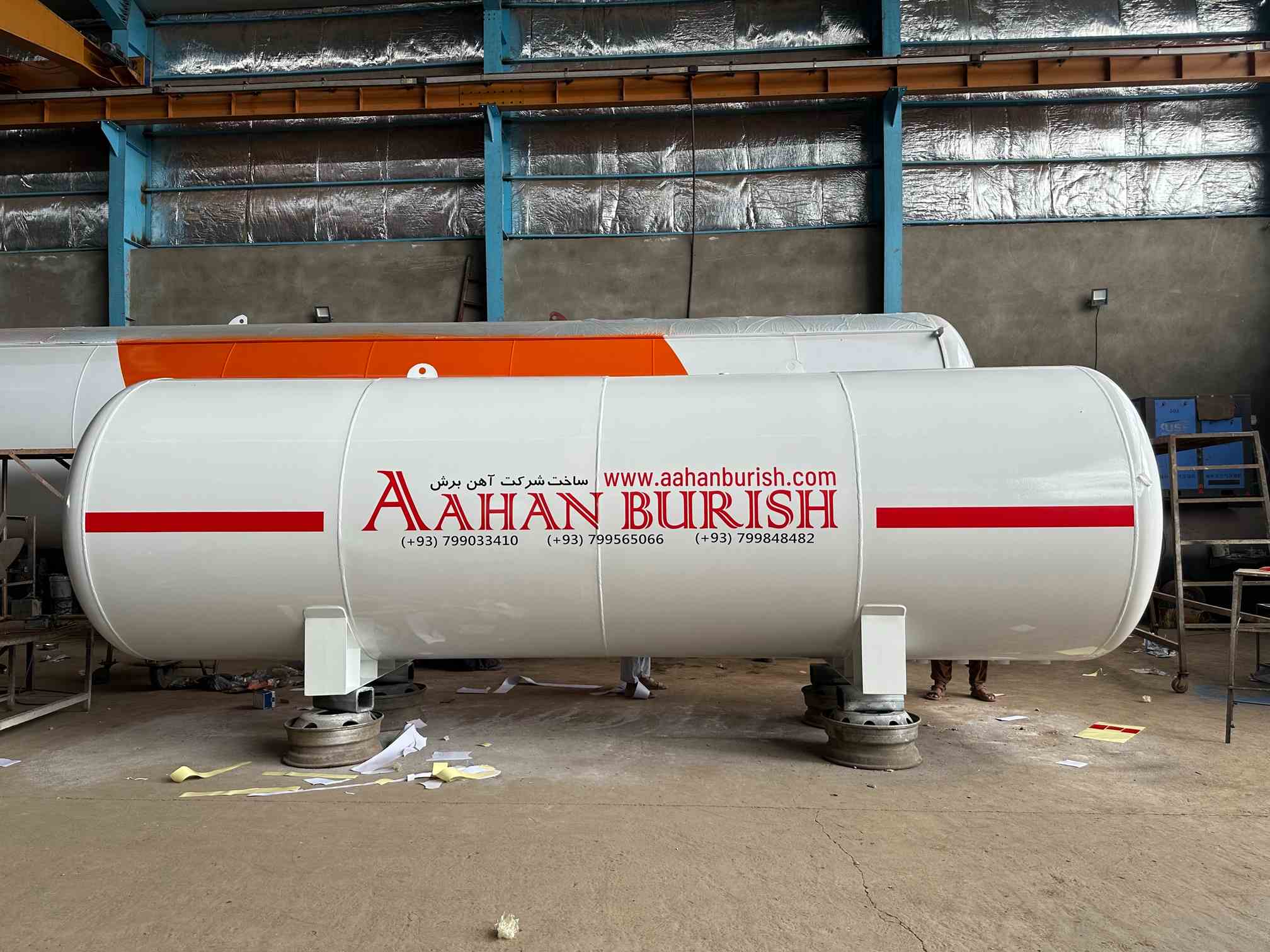 ساخت تانکر های گاز مایع